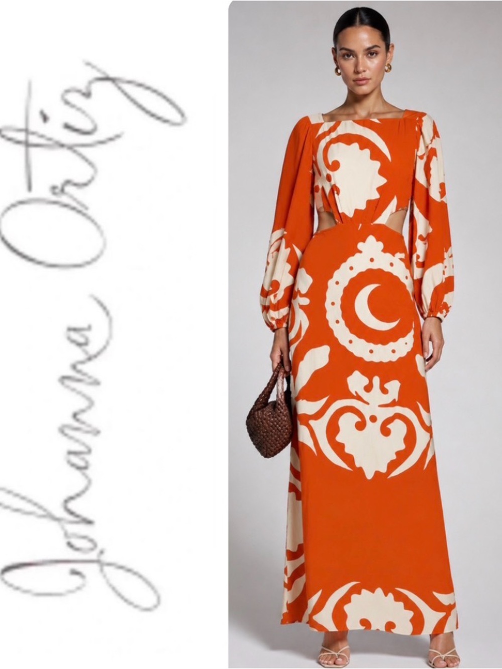Johanna Ortiz Pristine Waters Maxi Dress- size 6 $1250